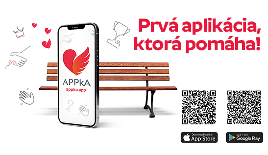 charitatívna aplikácia APPkA 