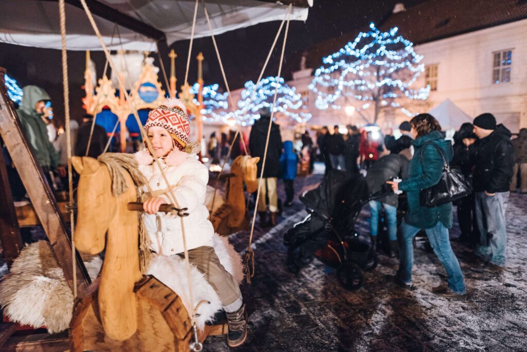 stredoveké adventné trhy