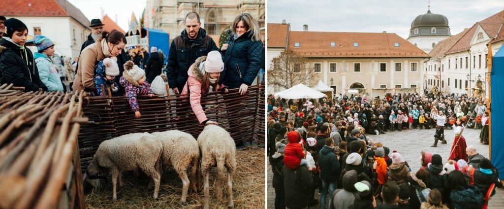 stredoveké adventné trhy