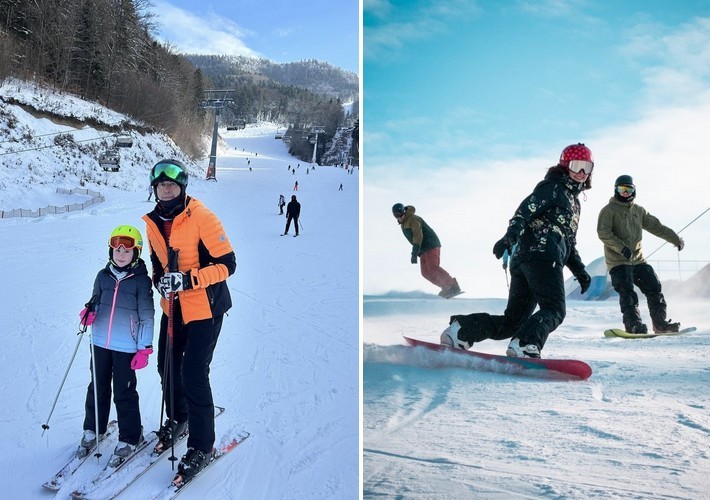 rodinná dovolenka salamandra